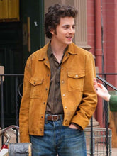 Timothée Chalamet A Complete Unknown Suede Leather Jacket