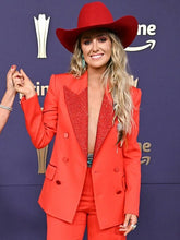 Acm Awards 2024 Lainey Wilson Red Suit
