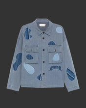 Abbott Elementary S05 Blue Patchwork Jacket