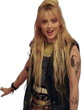 Kathryn Newton Abigail 2024 Black Leather Vest