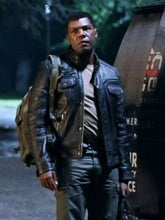 William Catlett Abigail 2024 Black Leather Jacket