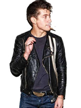 Alex Turner Black Biker Leather Jacket