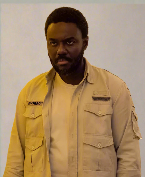 Alien Earth S01 Babou Ceesay White  Jacket