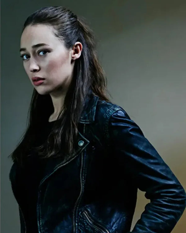 Alycia Debnam Carey Fear the Walking Dead Leather Jacket
