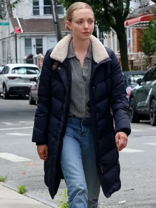 Long Bright River Amanda Seyfried Coat