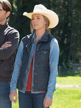 Amber Marshall Heartland S10 Blue Vest