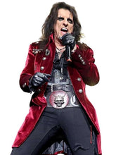 Alice Cooper Red Velvet Coat
