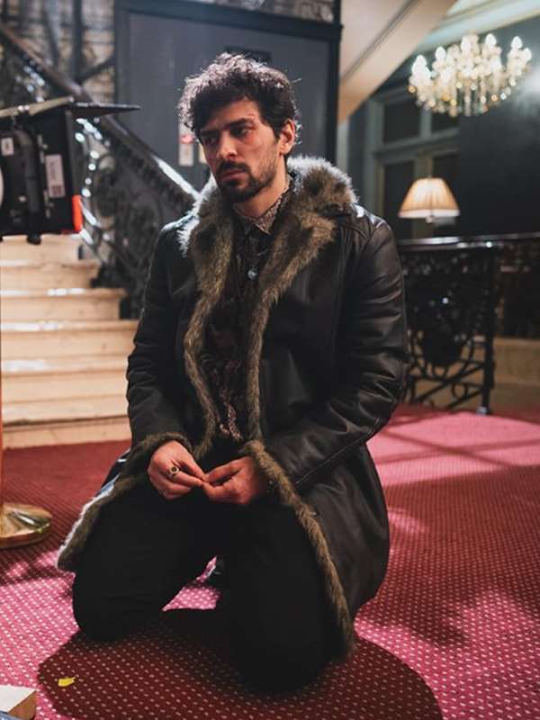 Tourialay Akbari April X Shearling Leather Coat