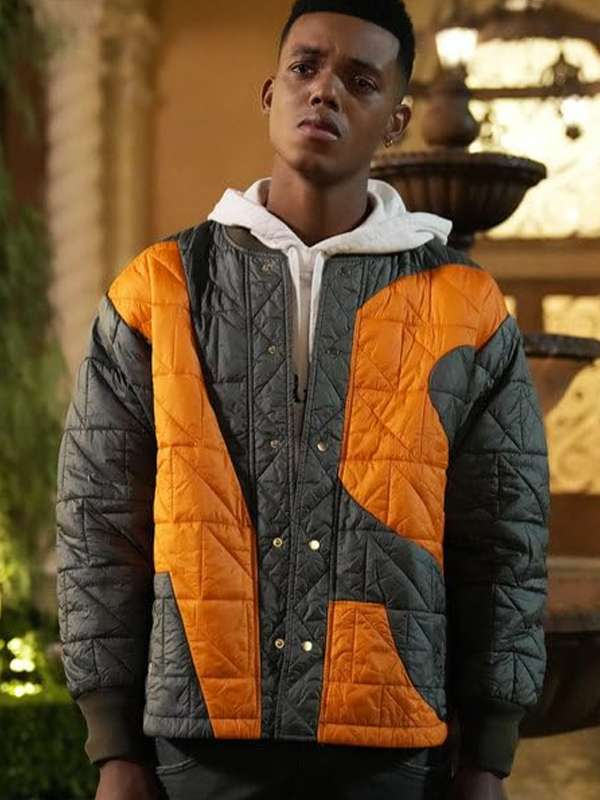 Will Smith Bel-Air Quilted Bomber Jacket
