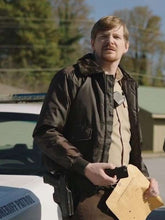Deputy Thompson Blue Ridge Black Bomber Jacket