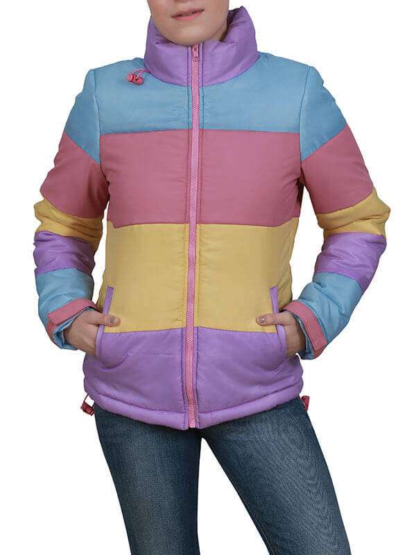 Unicorn Store Brie Larson Tricolor Jacket
