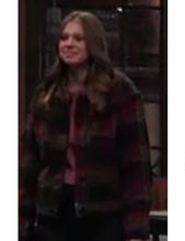 Charlotte Cassadine General Hospital Plaid Shacket