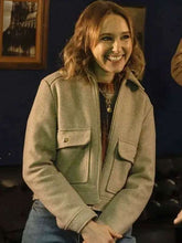 Alison Woods Code of Silence Grey Wool Jacket