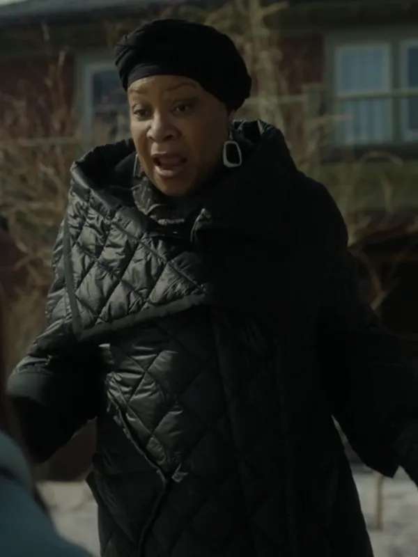 Cross Regina Cross Black Quilted Coat
