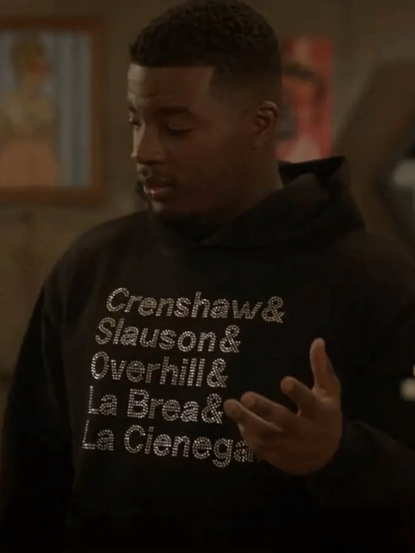 All American Spencer James Black Hoodie