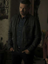 Two Take Eddie Valetik Grey Leather Jacket