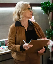Elsbeth S03 Amy Sedaris Brown Jacket