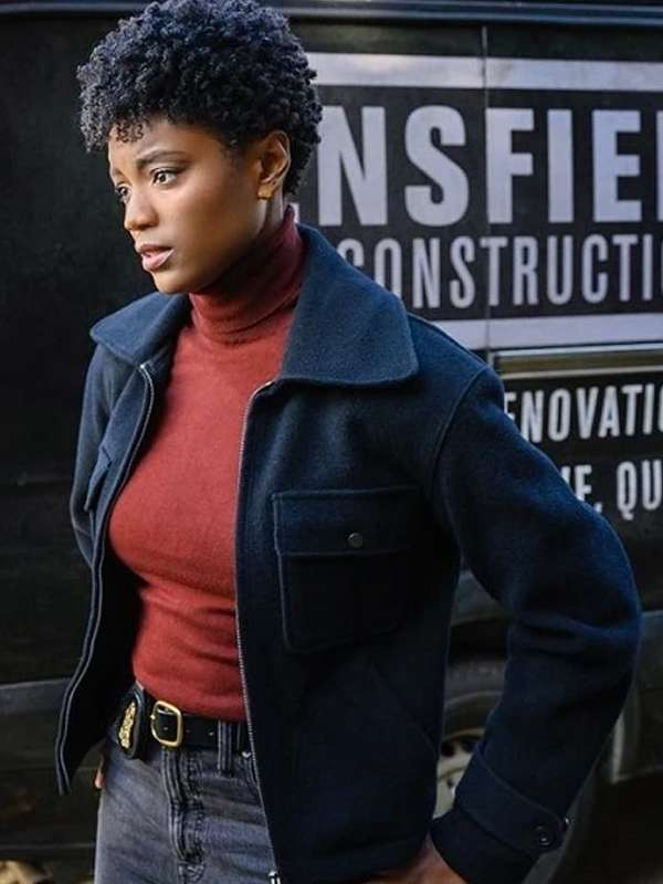 Tiffany Wallace FBI S05 Black Jacket