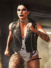 Call Of Duty Rhea Ripley Black Leather Vest