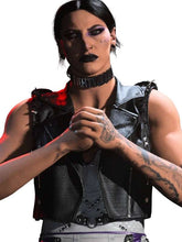 Call Of Duty Rhea Ripley Black Leather Vest