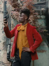 Wilbur Evans Geek Girl Red Blazer