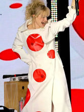 Hayley Williams Polka Dot Coat