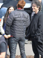 Crowley Good Omens Black Puffer Jacket