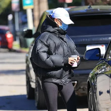 Hailey Bieber Puffer Jacket
