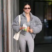 Hailey Bieber Puffer Jacket