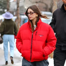 Hailey Bieber Puffer Jacket