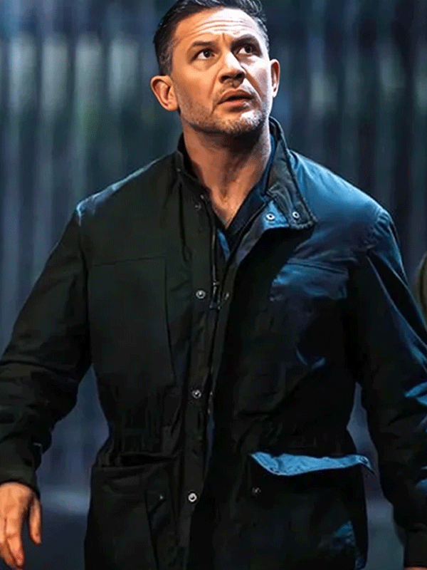 Tom Hardy MobLand Black Jacket