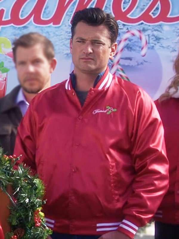 Wes Brown Haul Out the Holly Lit Up Red Jacket