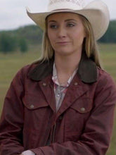 Amy Fleming Heartland Season 17 Red Jacket