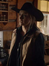 Amy Fleming Heartland S16 Brown Vest