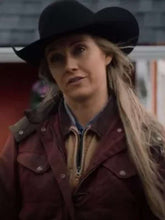 Amy Fleming Heartland Season 17 Red Jacket