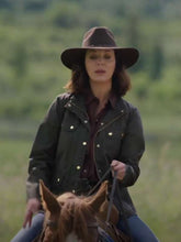 Samantha Louise Fleming Heartland S17 Green Jacket