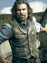 Anson Mount Hell on Wheels Distressed Vest