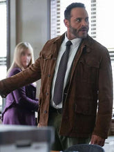 Karadec High Potential Brown Leather Jacket