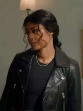 Daphne Forrester High Potential Black Leather Jacket