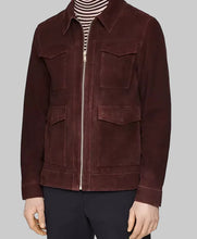 Hudson and Rex S08 Justin Kelly Suede Jacket