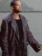 Will Smith I, Robot Brown Leather Jacket