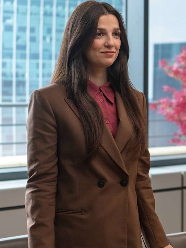 Yasmin Kara-Hanani Industry Brown Blazer