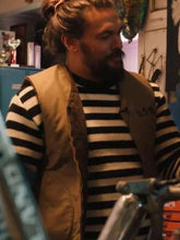 Jason Momoa On the Roam Brown Vest