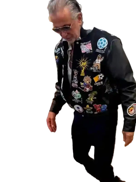 FIFA World Cup Jeff Hamilton Black Jacket – Edison Jacket
