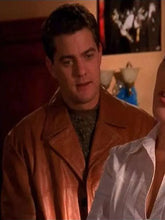 Joshua Jackson Dawsons Creek Brown Coat