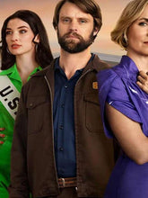 Tony Bissett Last Days of the Space Age Brown Jacket