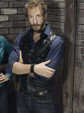 Dyson Lost Girl Kris Holden Ried Black Leather Vest