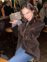 Alexa Chung London 2023 Vintage Style Brown Blazer