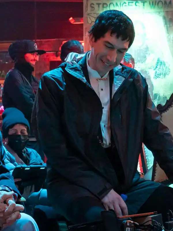 Adam Driver Megalopolis 2024 Black Jacket