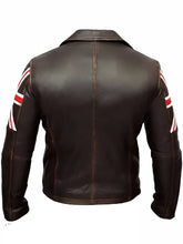 United Kingdom Flag Biker Jacket
